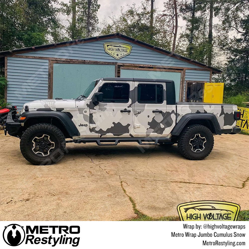 Jeep cumulus camo wrap