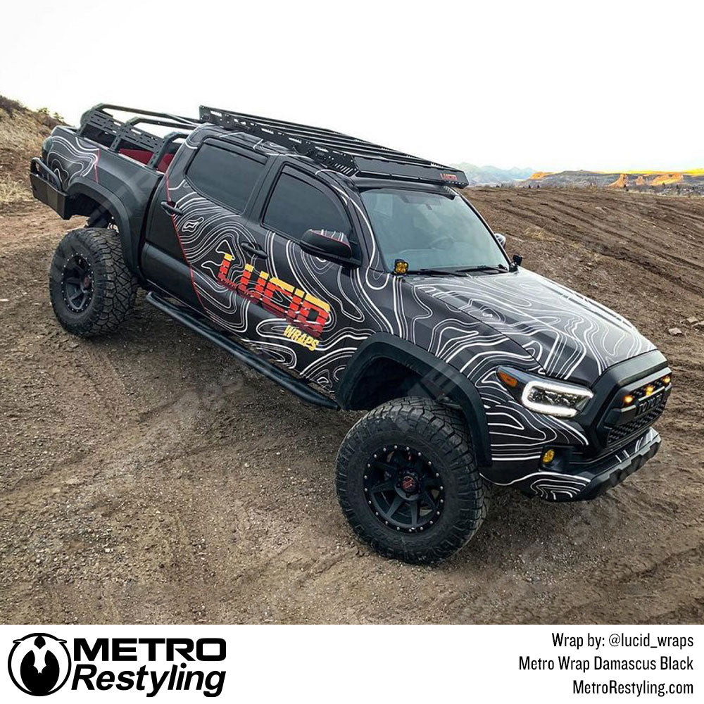 Damascus Black Wrapped