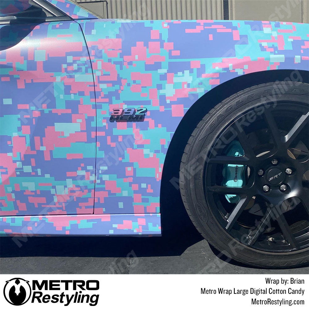 Cotton Candy Vinyl Wrap
