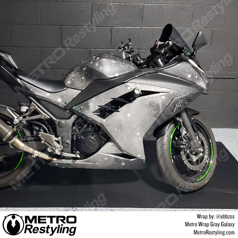 Space Motorcycle Wrap