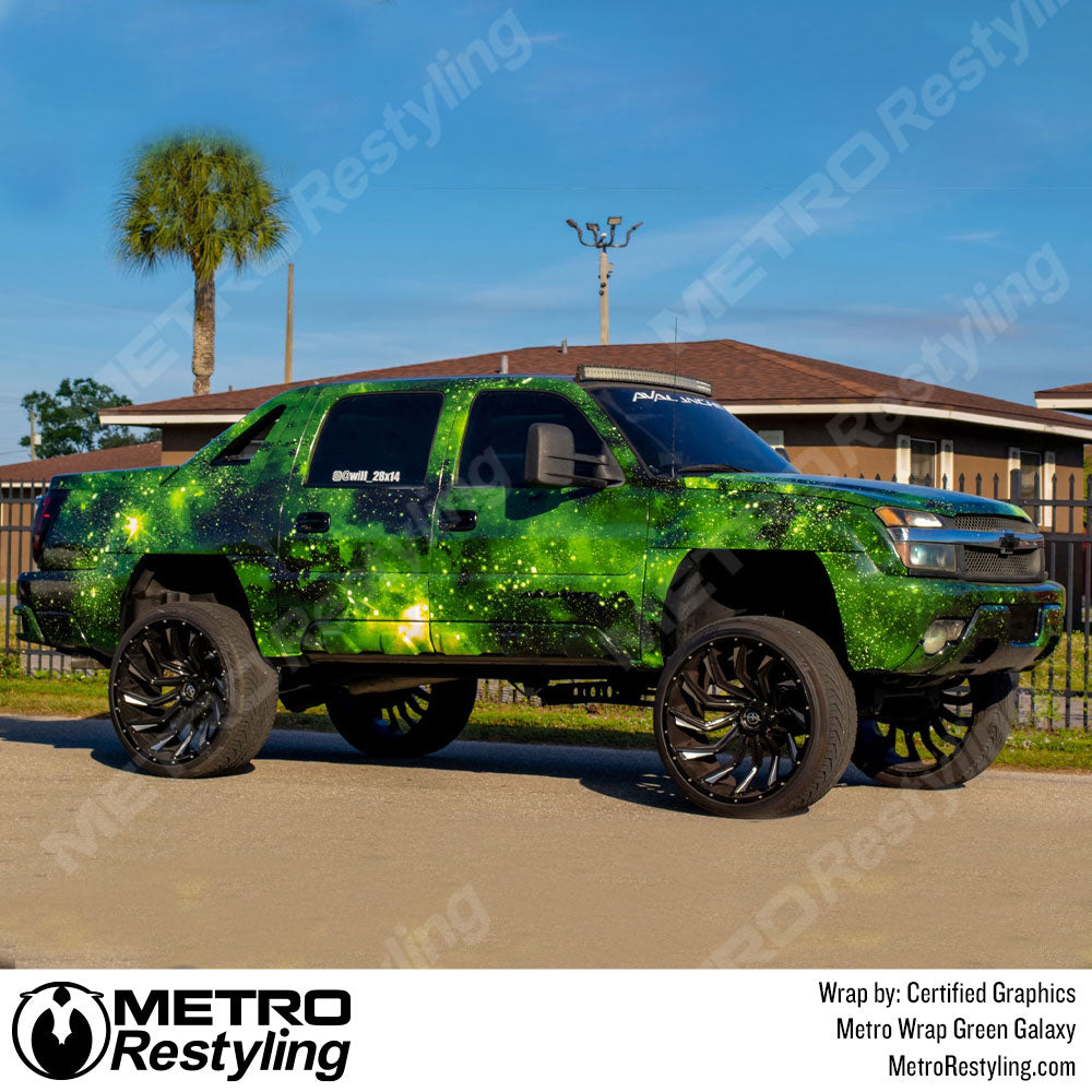 Truck Galaxy Green Vinyl