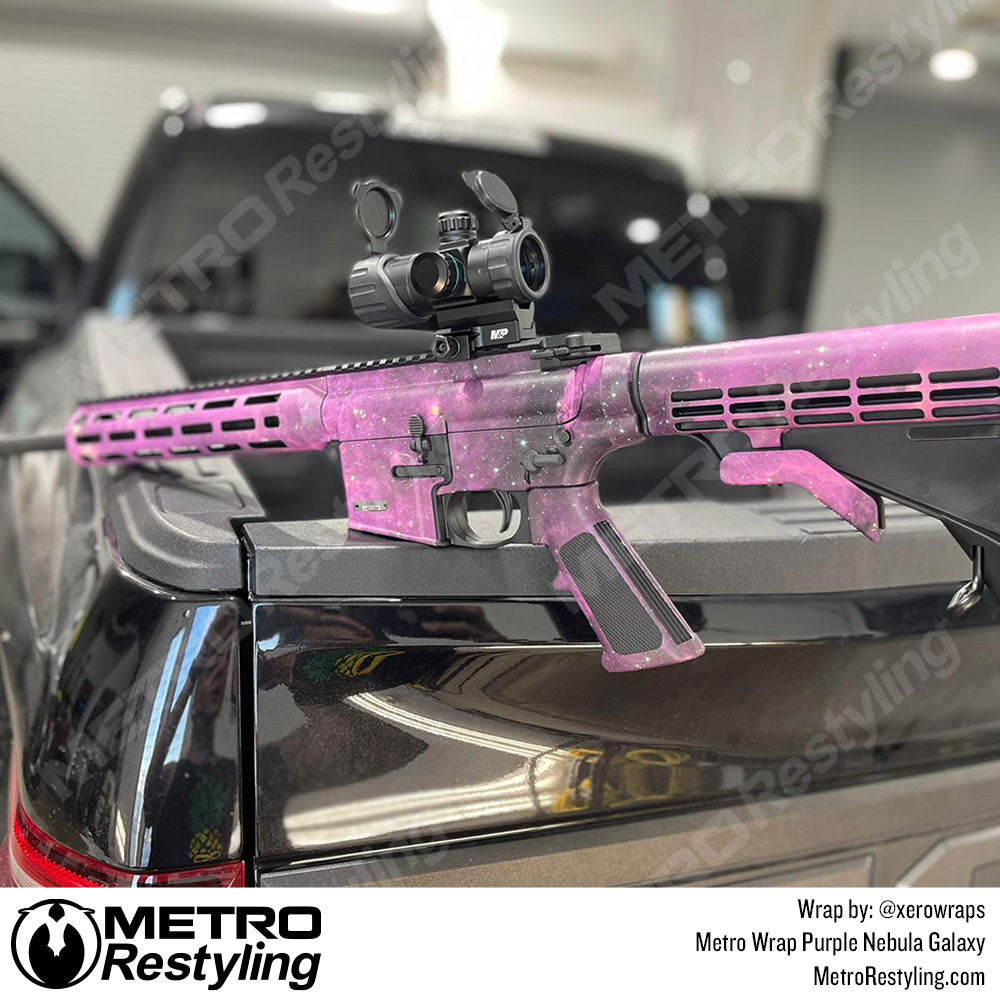 Purple Nebula Gun Wraps