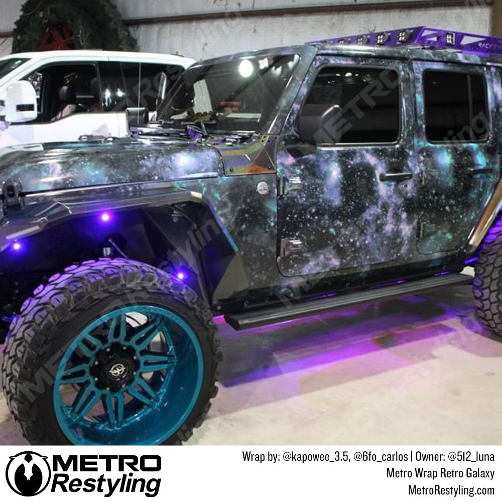 Galaxy Retro Jeep Wrap