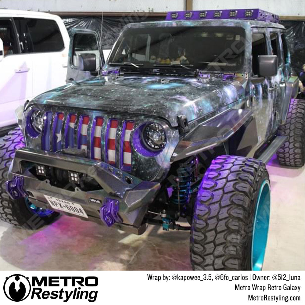 Jeep Metro Space themed wrap