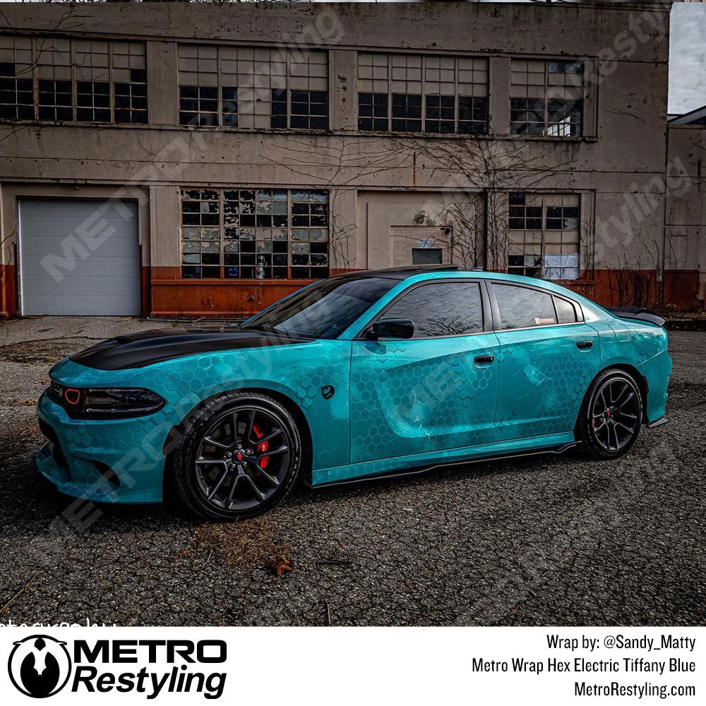 Dodge Tiffany Blue Vinyl Wrap