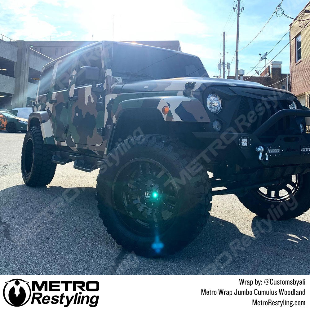 Metro Wrap Jumbo Cumulus Woodland Wrap