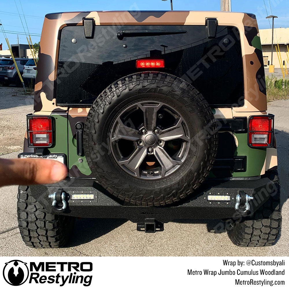 Metro Wrap Jumbo Cumulus Woodland