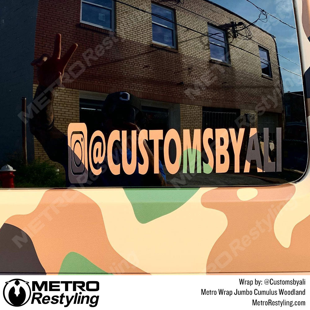 Metro Wrap Jumbo Cumulus Jeep Woodland