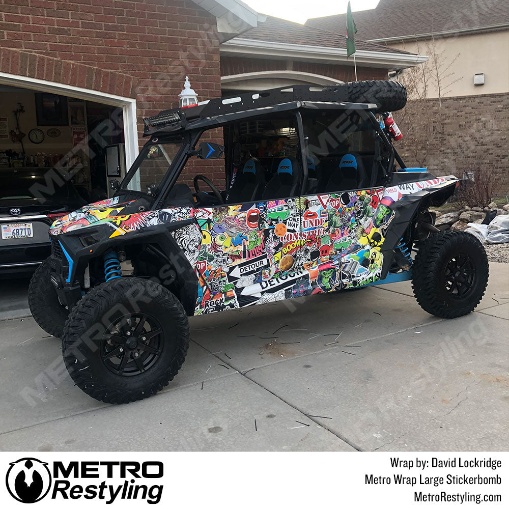 Sticker Bomb Color UTV
