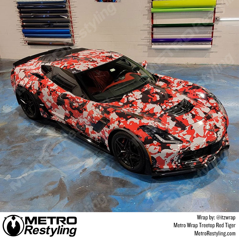 Treetop red riger chevy wrap