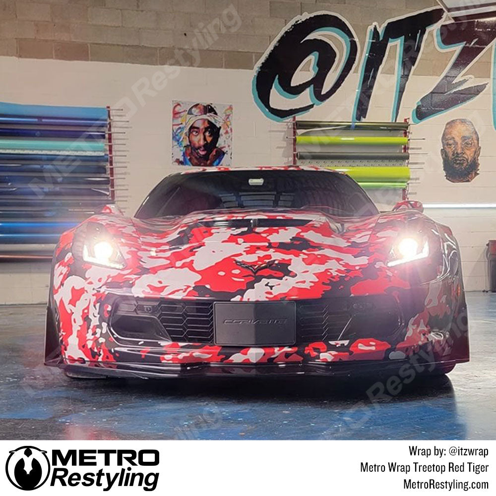 treetop red tiger wrap
