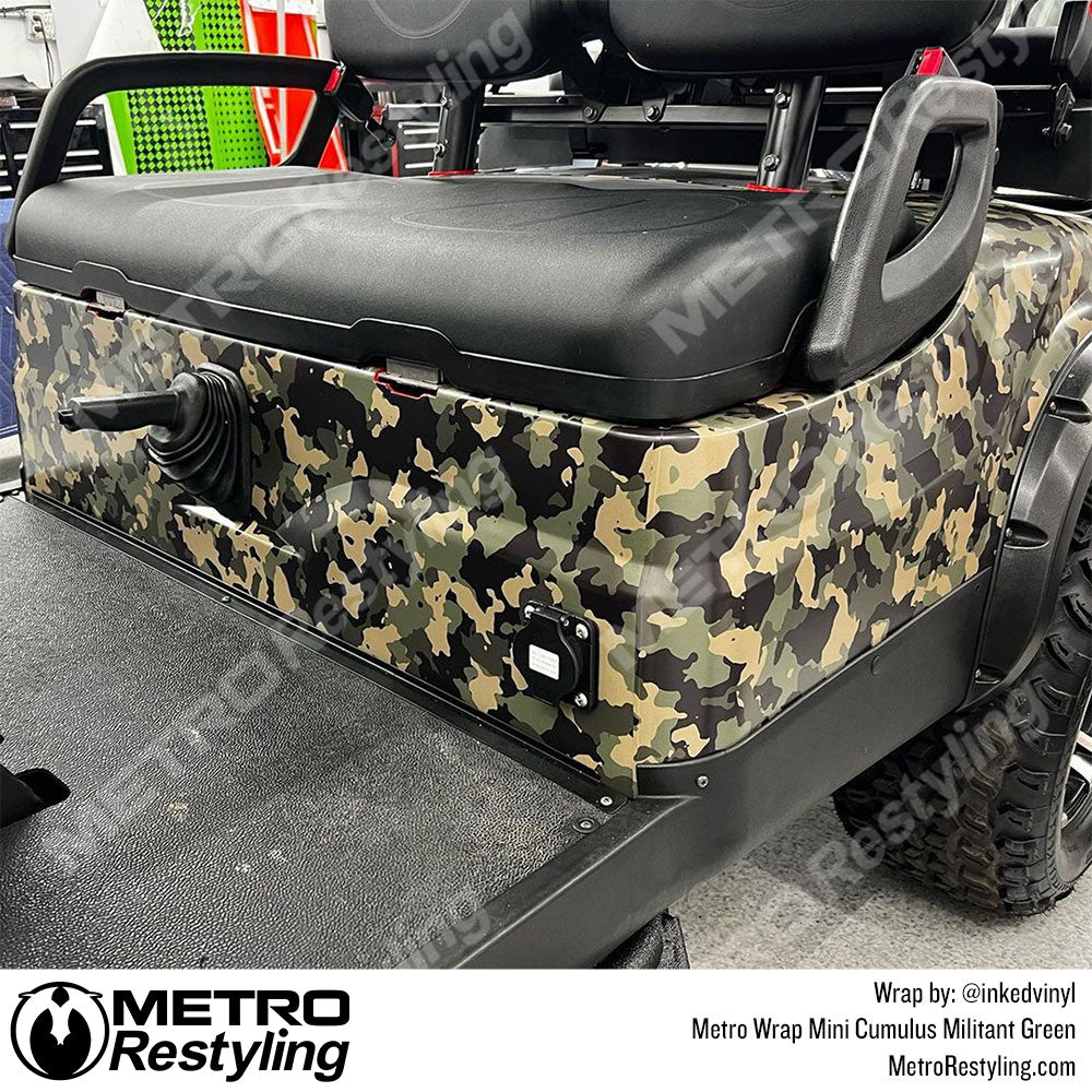 Metro Wrap Mini Cumulus Militant Green ATV Camo