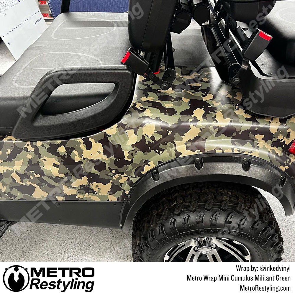 Metro Wrap Mini Cumulus Militant Green Camo