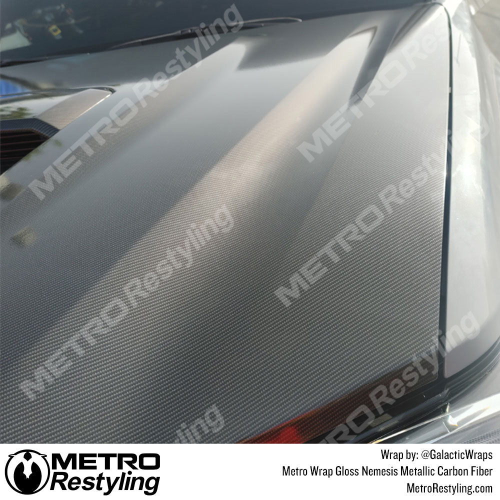 Metro Wrap Nemesis Metallic Carbon Fiber Vinyl