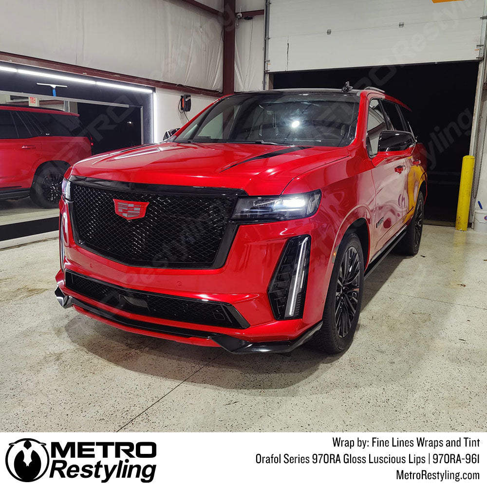 Luscious Lips Cadillac Wrap