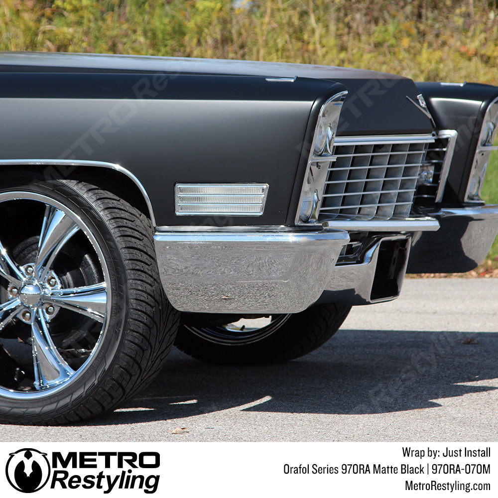 Matte Black Orafol Wrap