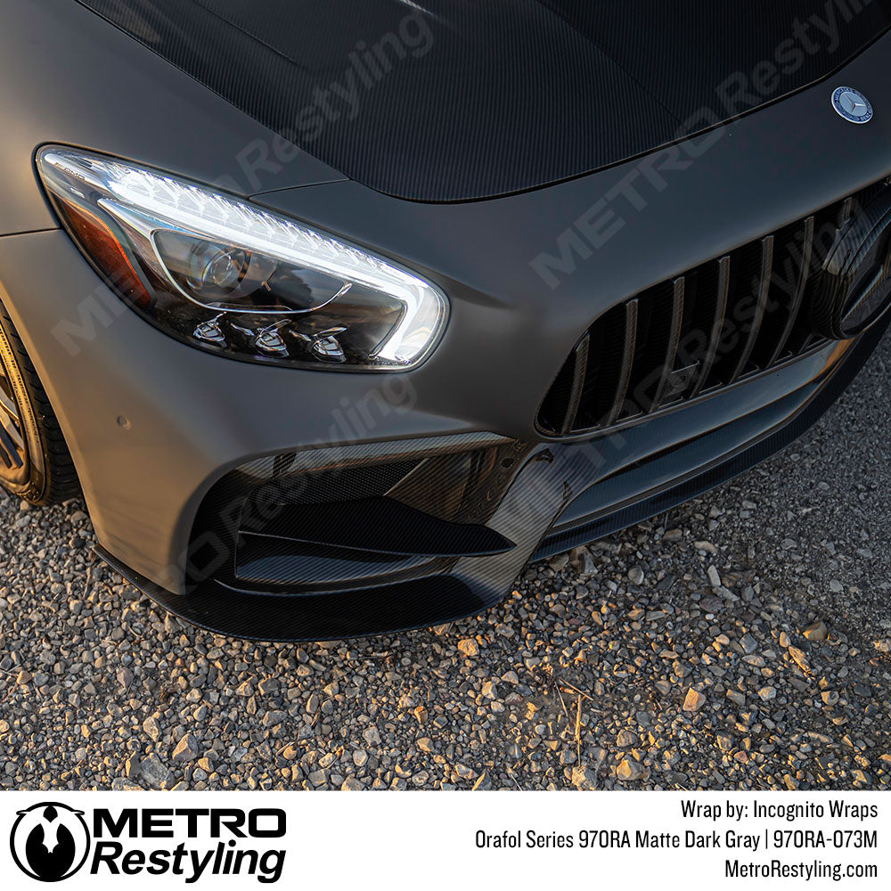 Dark Grey Mercedes Vinyl