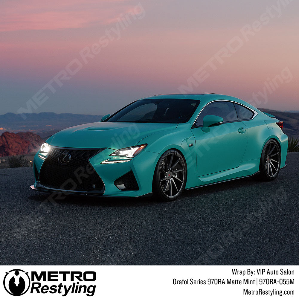 Light Blue Lexus Wrap