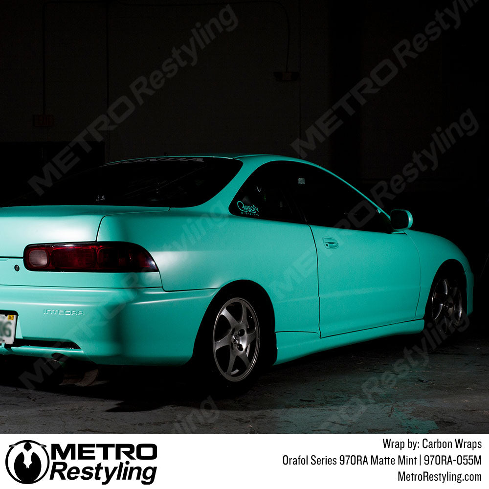 Mint Color Car Wrap