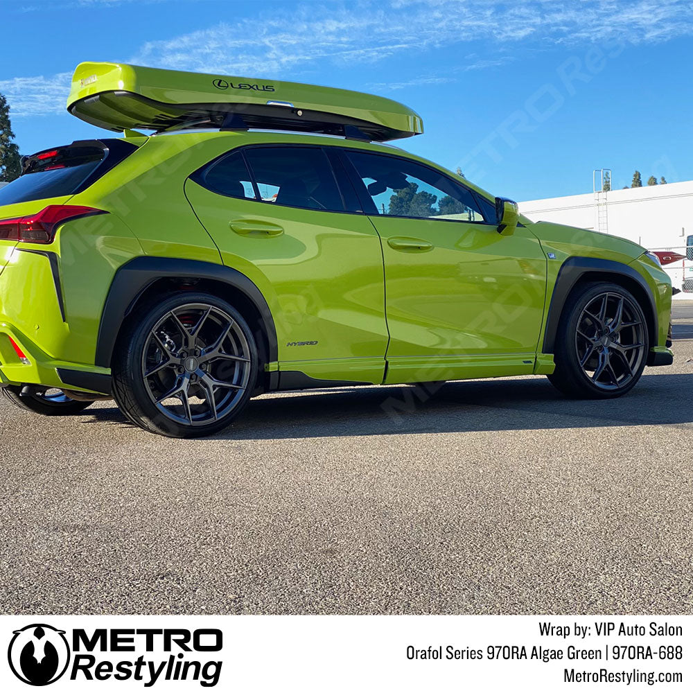 Green Lexus Wrap