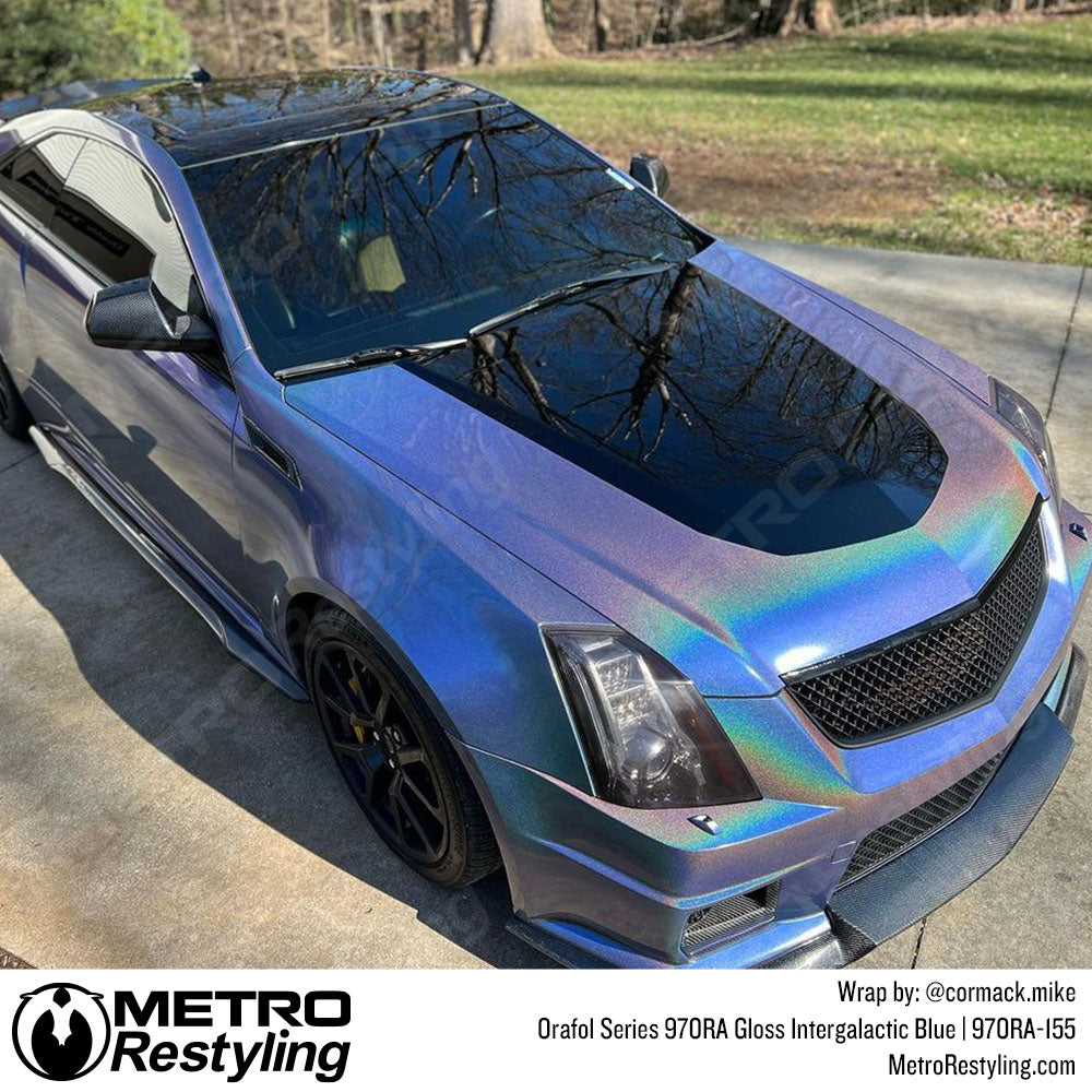 gloss intergalactic blue wrap