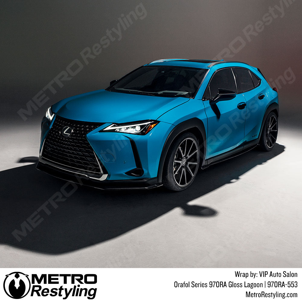 Gloss Lagoon Lexus Wrap