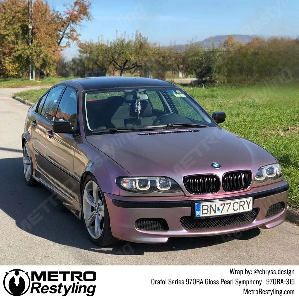 Gloss Pearl Symphony Car Wrap