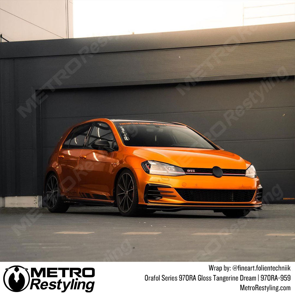 Tangerine Dream Volkswagen Wrap