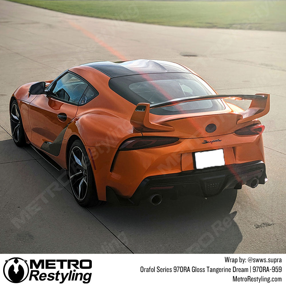Tangerine Dream Toyota Wrap
