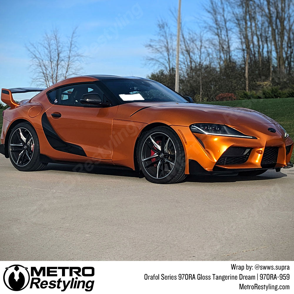Supra Gloss Orange Wrap
