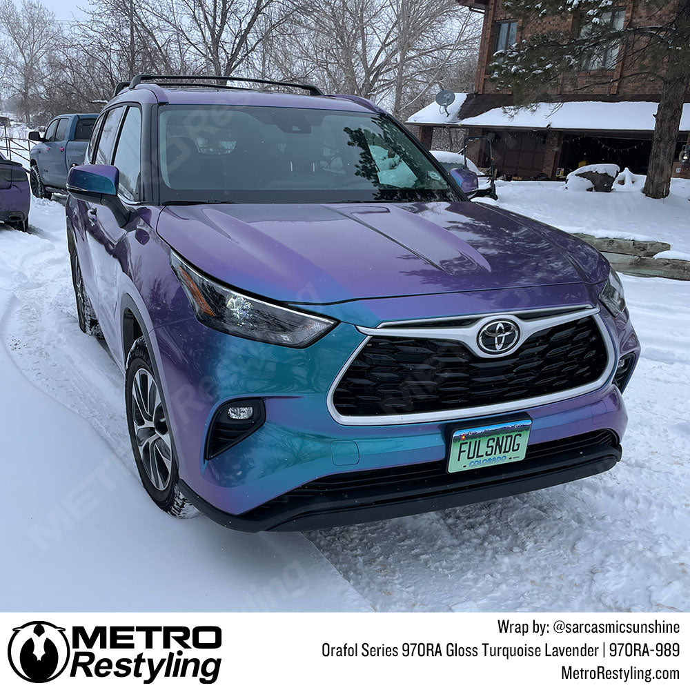lavender toyota wrap