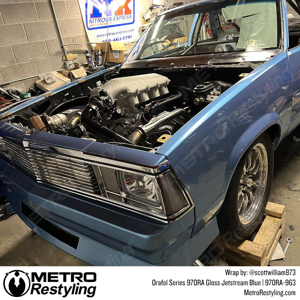 jetstream blue chevy wrap