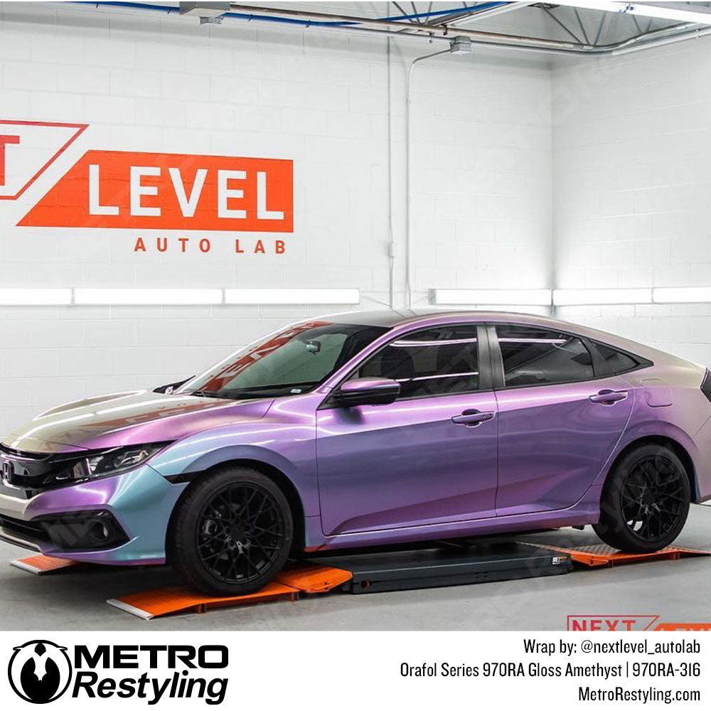 gloss honda amethyst wrapped