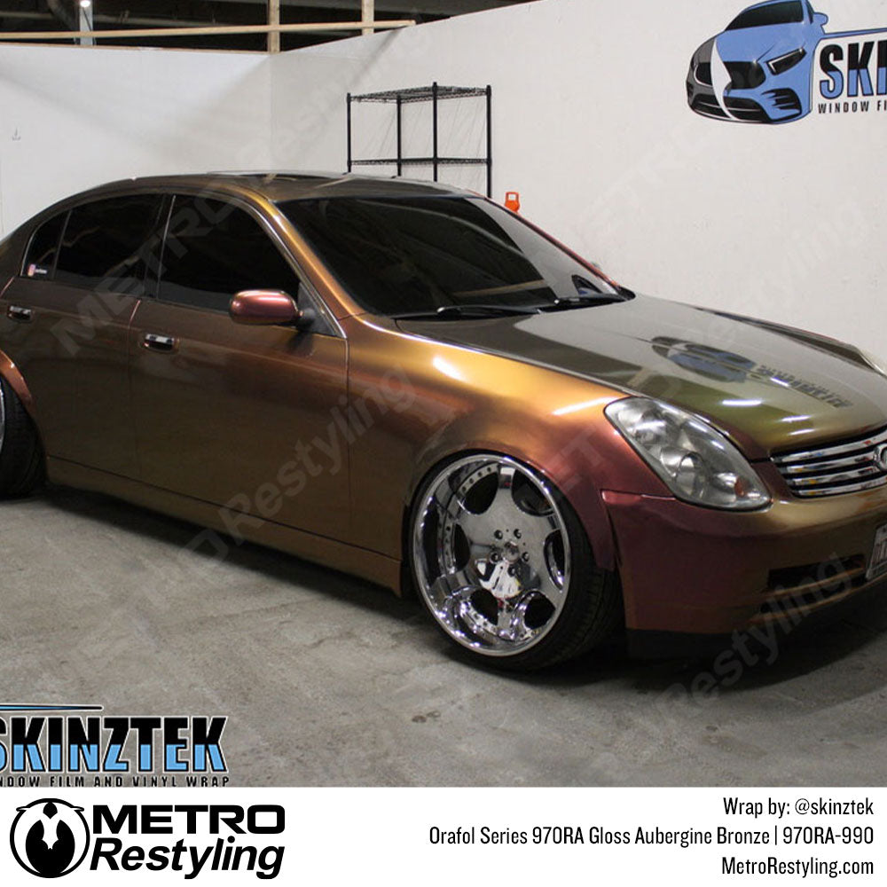 Infiniti shiny wrap