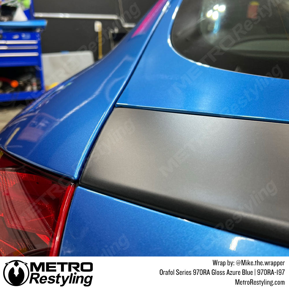 Blue Audi Wrap