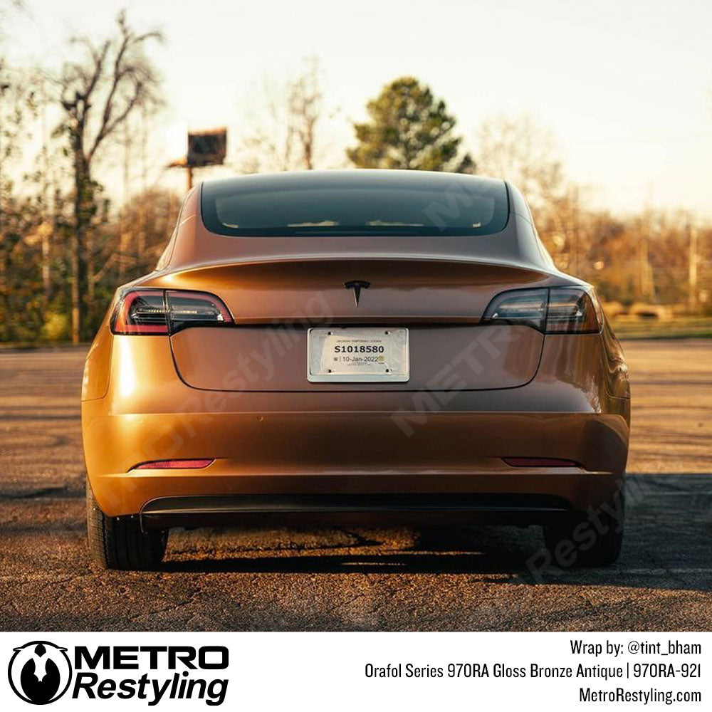 Bronze Antique Tesla Wrap