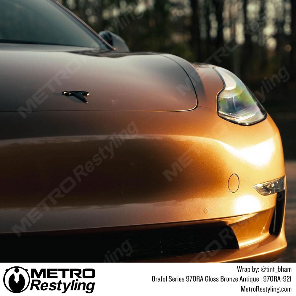tesla beautiful bronze wrap