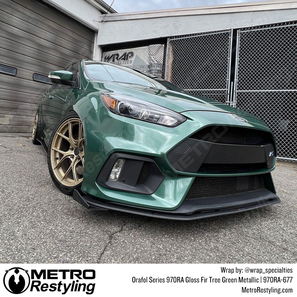Metallic Vinyl Wrap for Ford