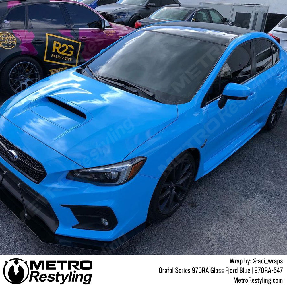 Gloss Fjord Blue Wraps