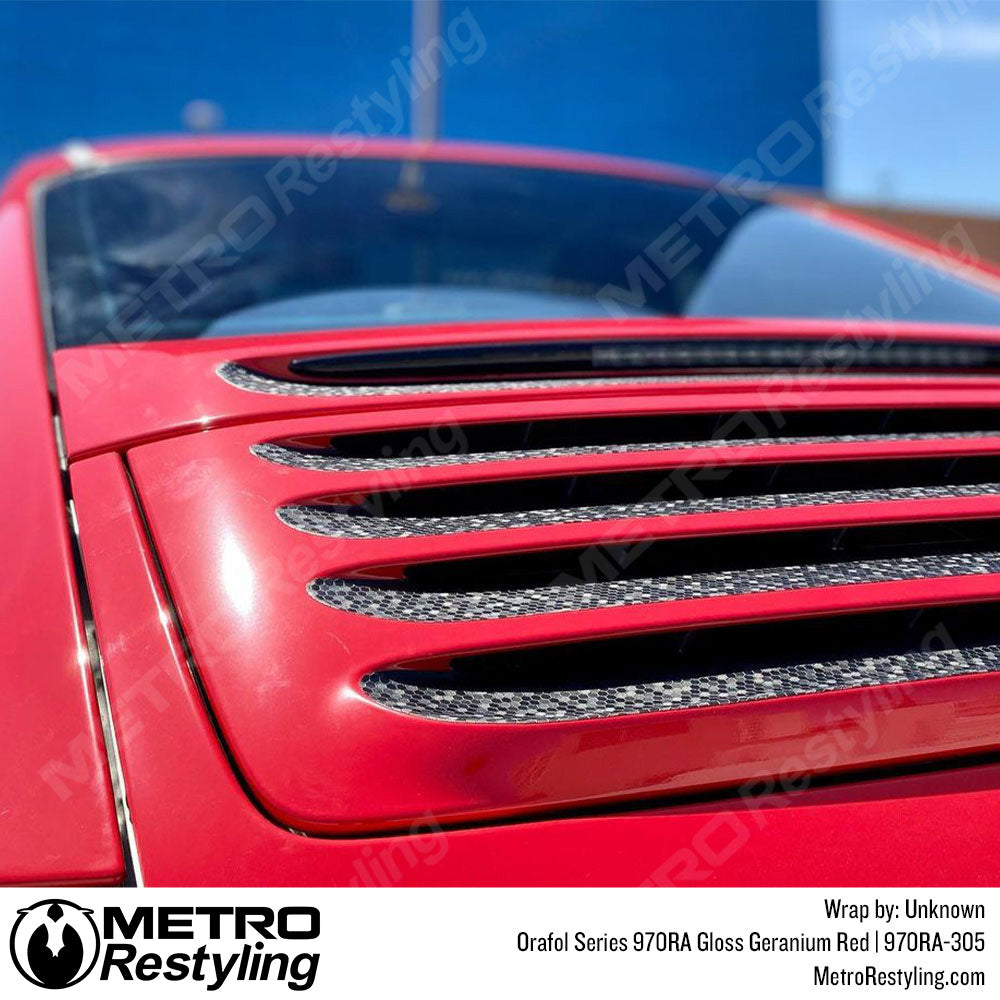 Gloss Red Vinyl Car Wrap