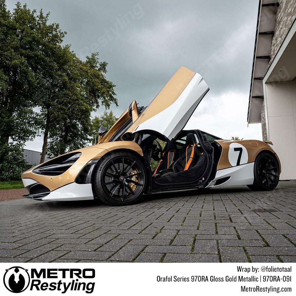 Orafol gloss gold metallic