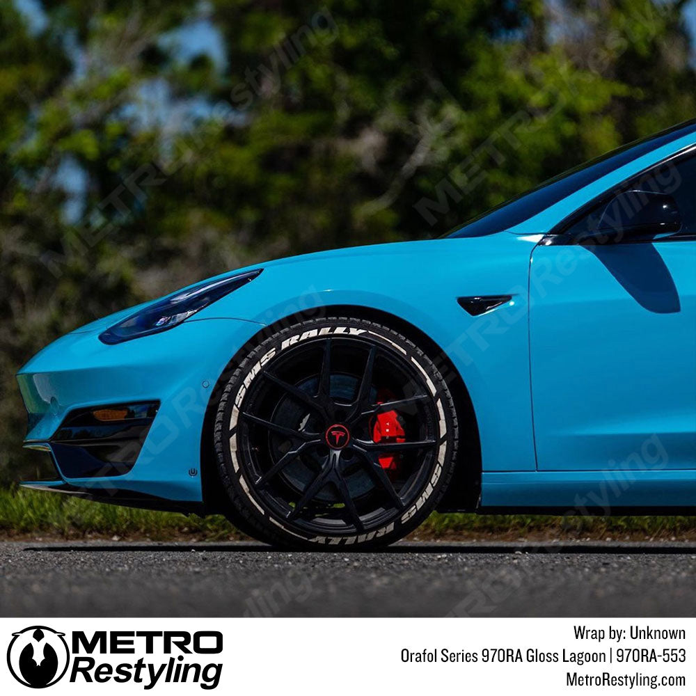 Gloss Blue Vinyl Wrap