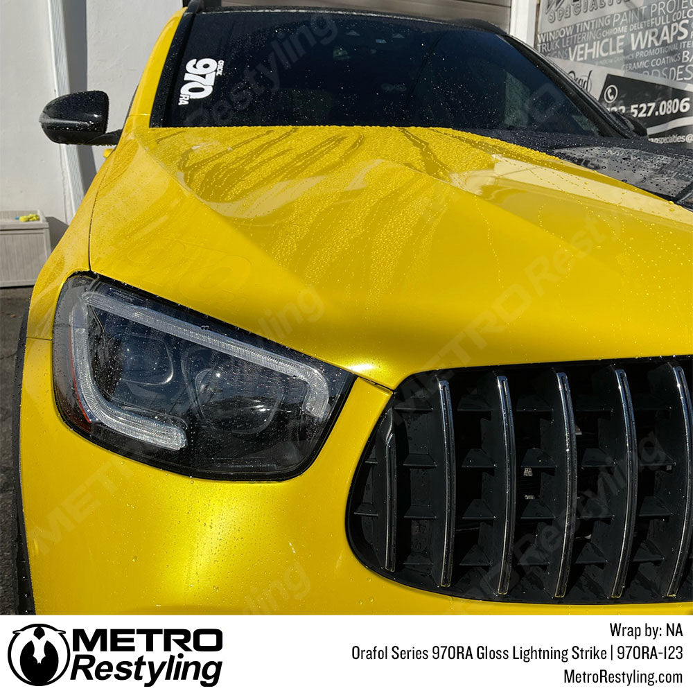 Lightning Strike Yellow wrap