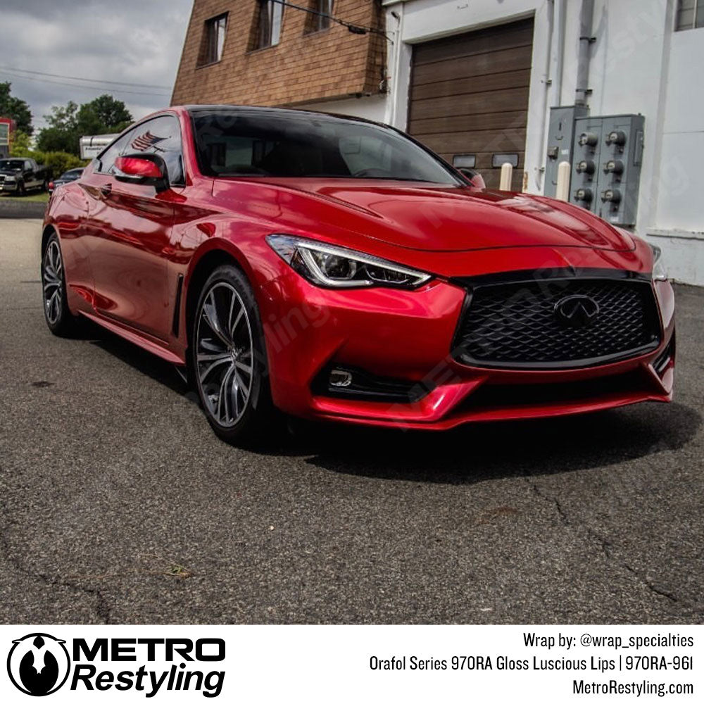 Gloss Infiniti Car Wrap