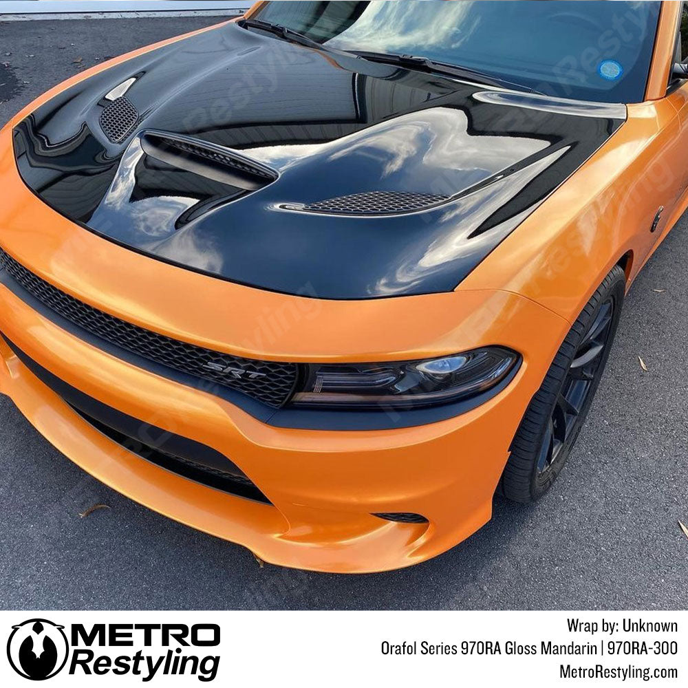 Car Wrap Orange Gloss