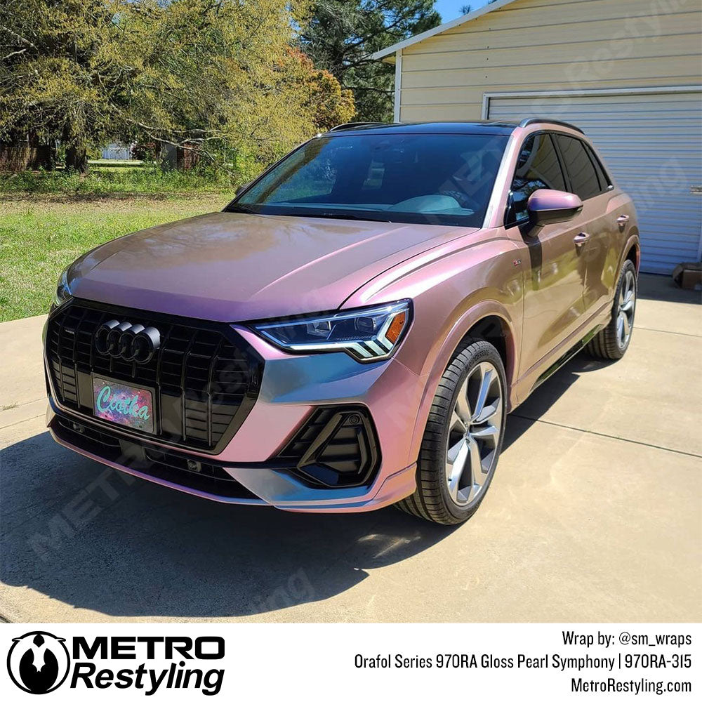 Audi Gloss Pearl Vinyl Wrap