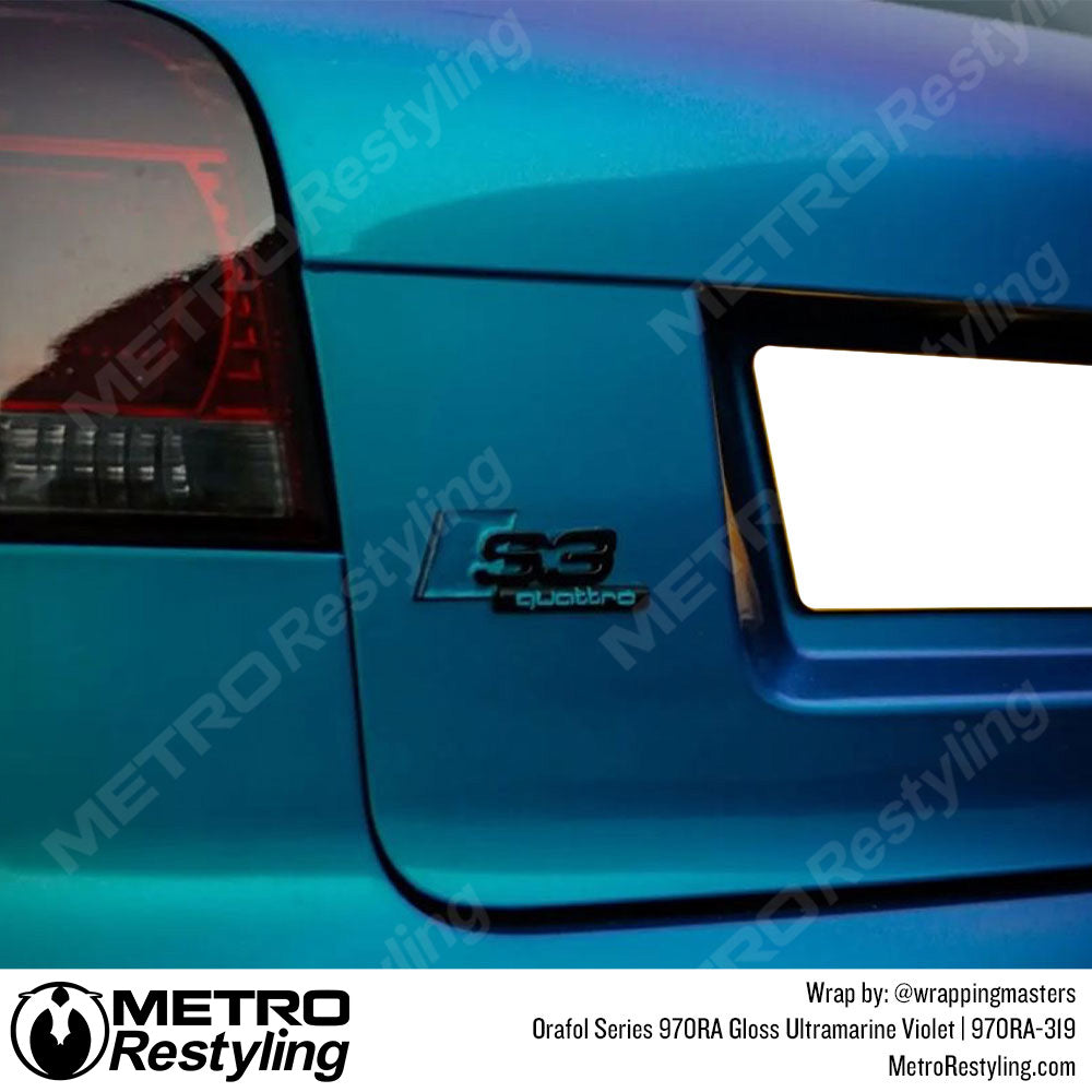 Car Wrap Ultramarine