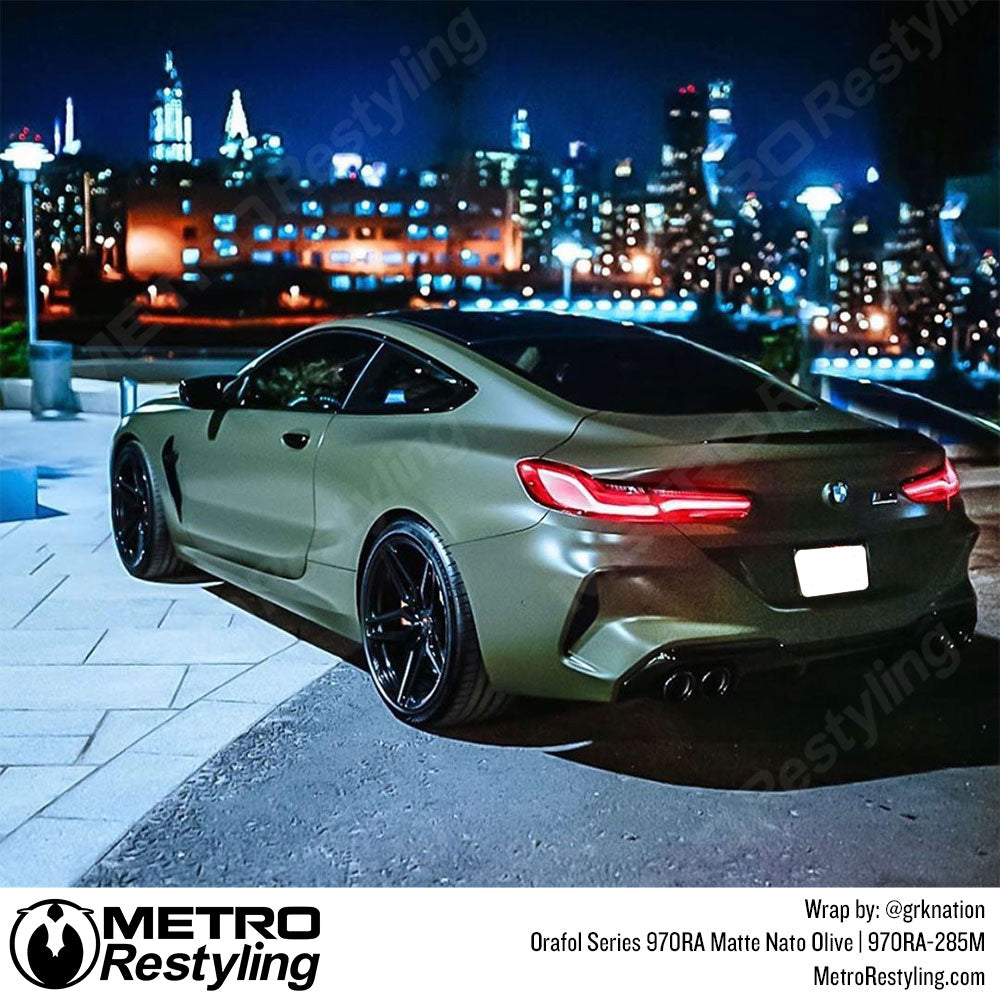Matte Olive Green Vinyl