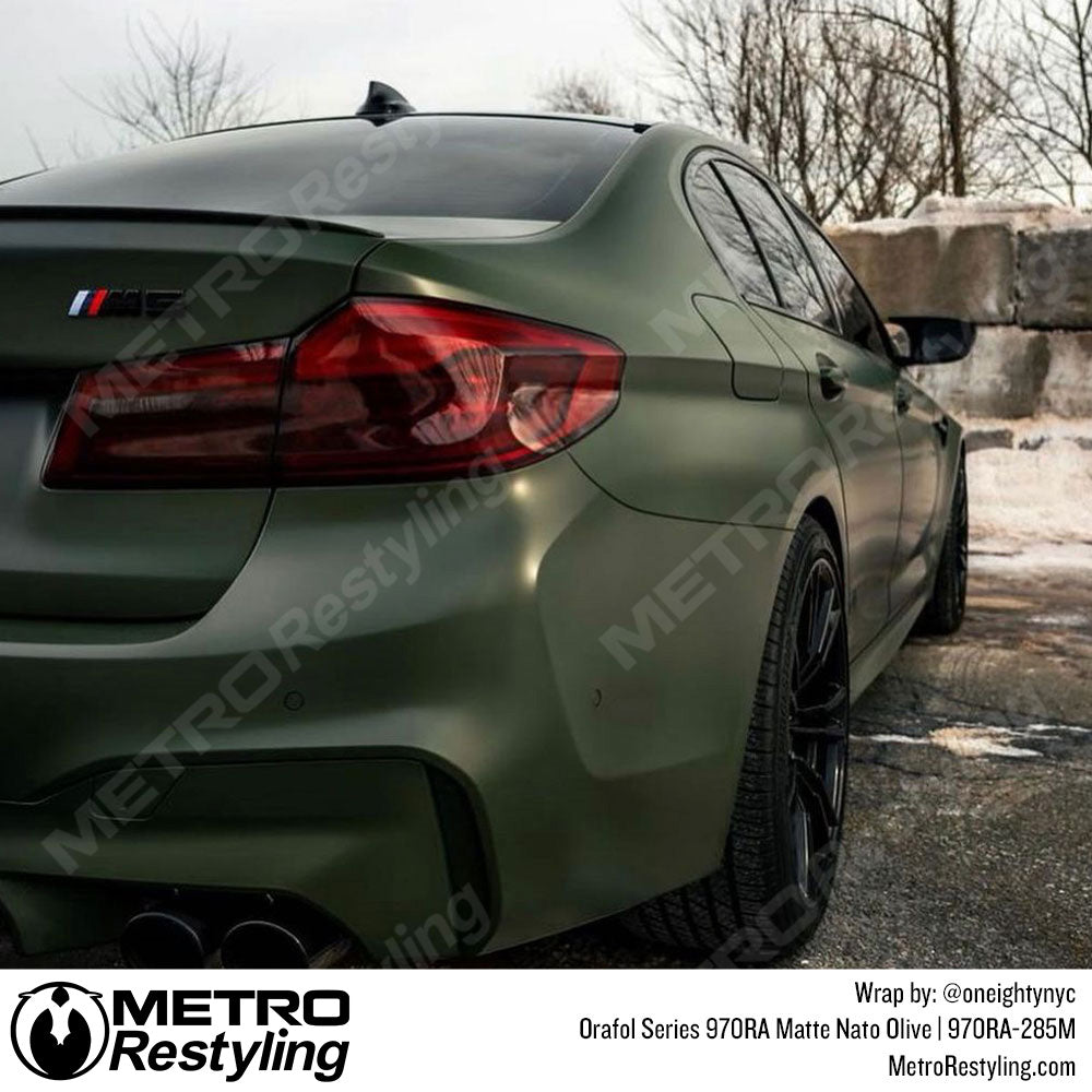 Matte Green Vinyl Car Wrap
