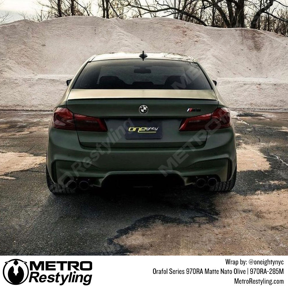 Matte Green BMW Wrap